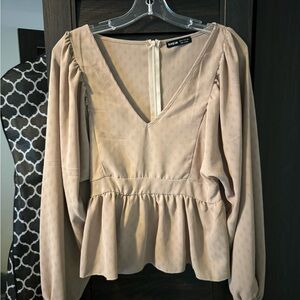 SHEIN Puffy Sleeved Blouse M